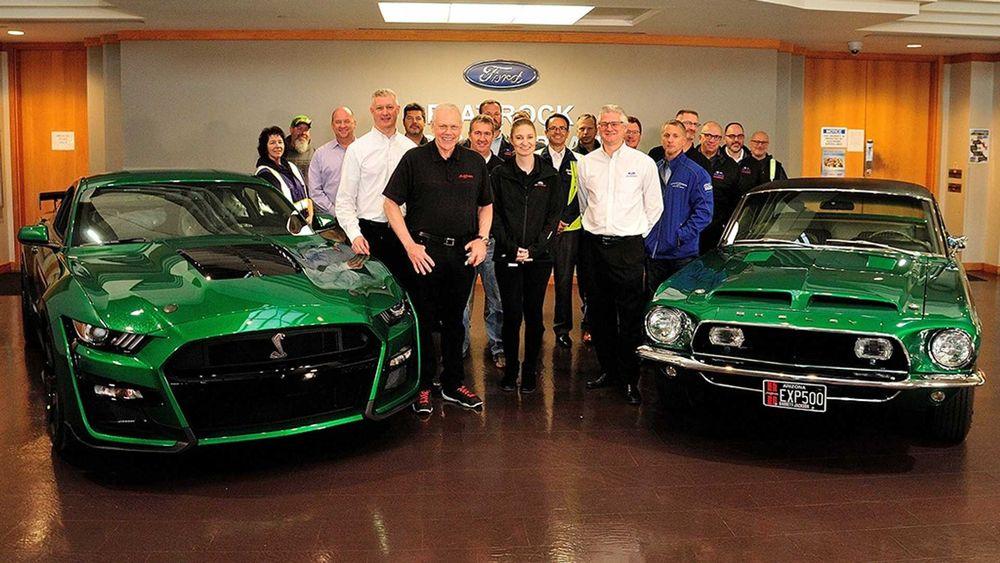 Shelby GT500 Green Hornet