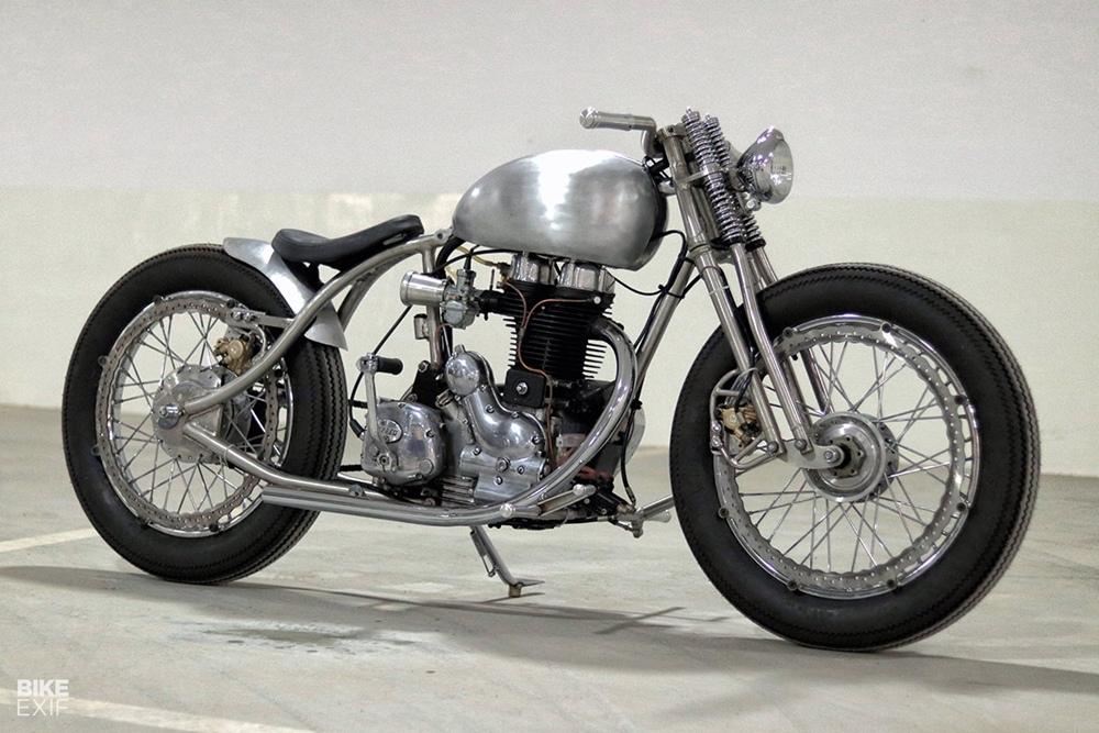 Кастомный Royal Enfield Bullet Electra 350 из Индии