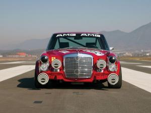Mercedes-Benz 300 SEL 6.3 Red Pig Replica 1969 года
