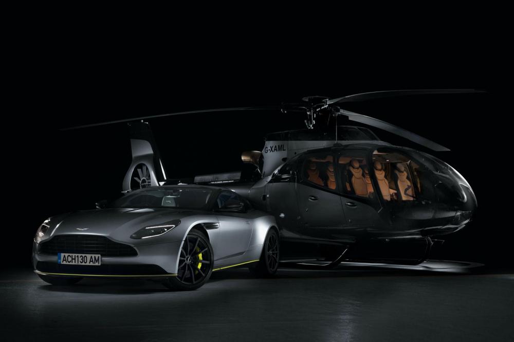 Вертолет от Aston Martin с фирменным дизайном