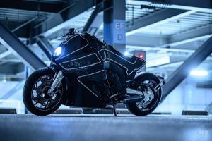 BMW K1600B Stealth Crow by Custom Works Zon