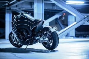 BMW K1600B Stealth Crow by Custom Works Zon
