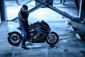 BMW K1600B Stealth Crow by Custom Works Zon