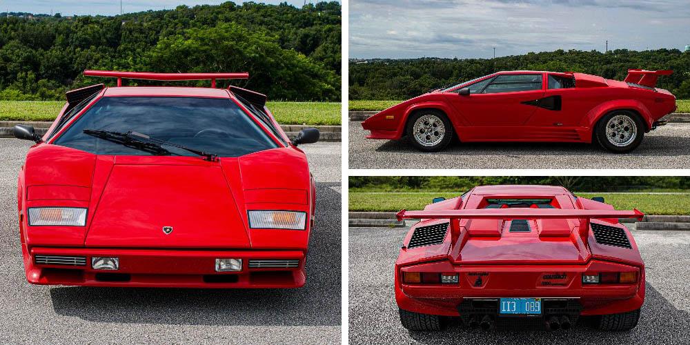 Lamborghini Countach LP5000 S Quattrovalvole 1988 года