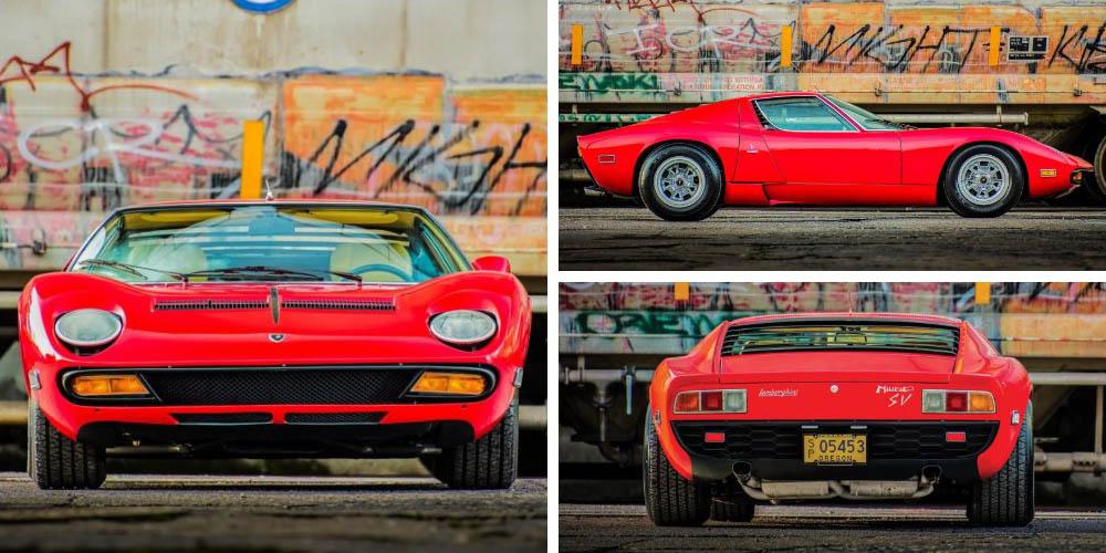 Lamborghini Miura P400 SV 1971 года