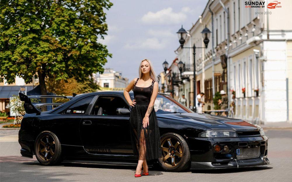 Диана Бузук из Гродно и Nissan Skyline R32