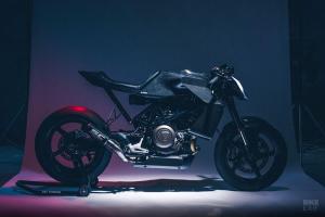 Кастомный Husqvarna Vitpilen 701 для Шарля Леклера