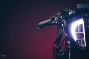 Husqvarna Vitpilen 701 built for Charles Leclerc by Bad Winners
