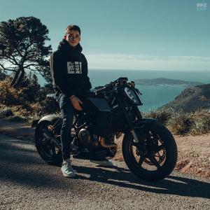 Husqvarna Vitpilen 701 built for Charles Leclerc by Bad Winners