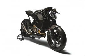 Husqvarna Vitpilen 701 built for Charles Leclerc by Bad Winners