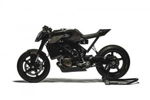 Husqvarna Vitpilen 701 built for Charles Leclerc by Bad Winners