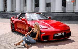 Виолетта Савенкова из Гродно и Toyota Supra А70