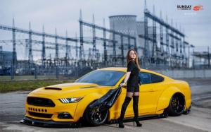 Юлия Самуйло из Новополоцка и Ford Mustang LegoBoost