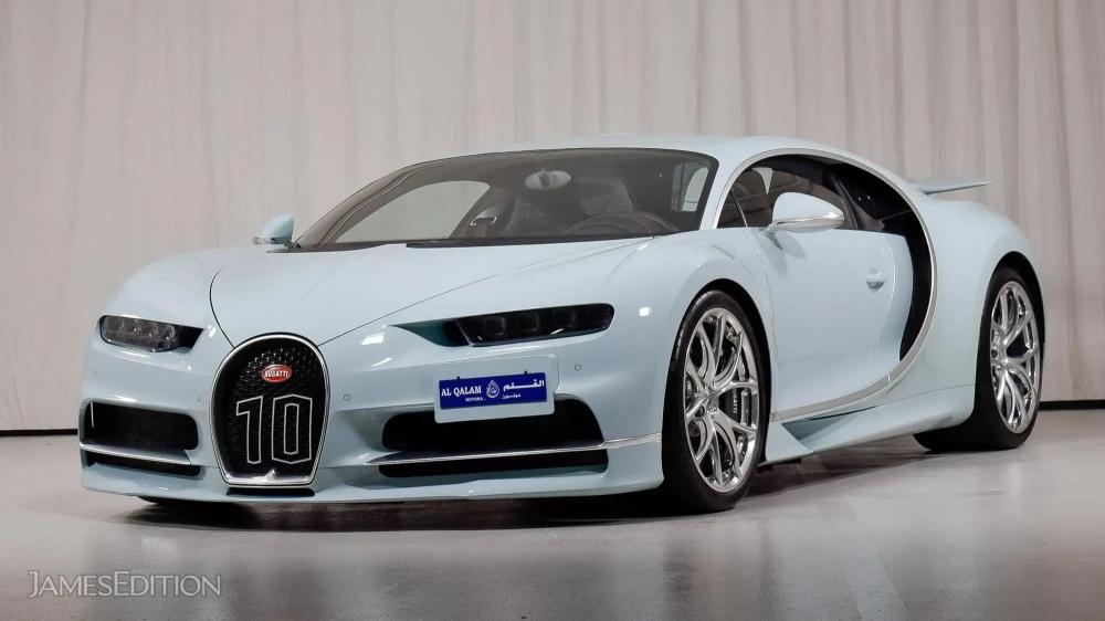 Продают уникальный гиперкар Bugatti Chiron Vainqueur de Coeur