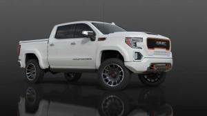 2020 GMC Sierra AT4 Crew Cab Harley-Davidson Edition (Summit White)