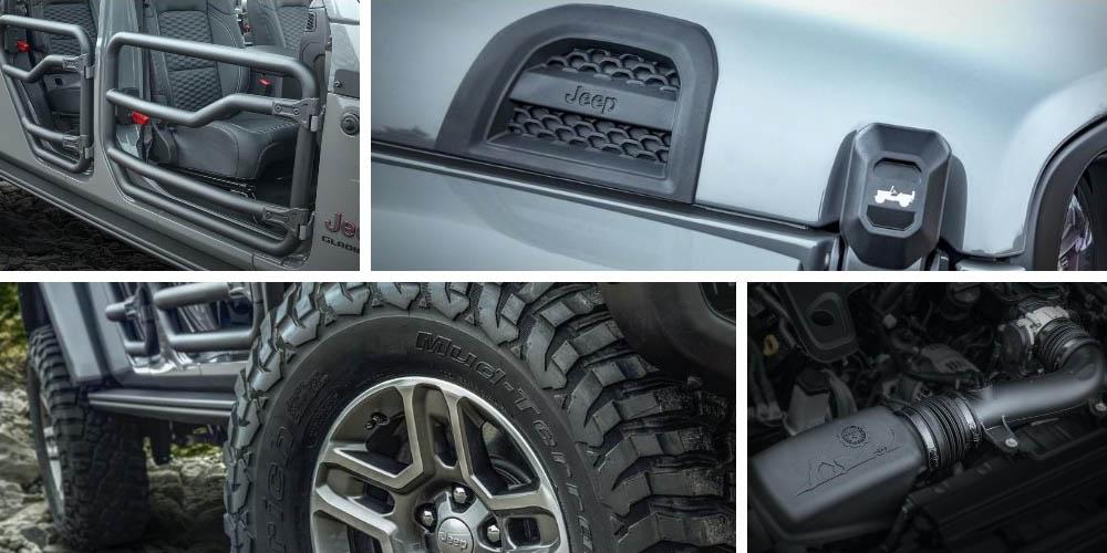 Jeep Gladiator Performance Parts by Mopar 2020 года