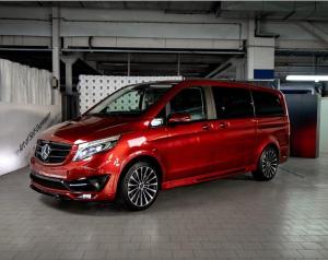 Mercedes-Benz V250d Black Crystal Light by Larte Design