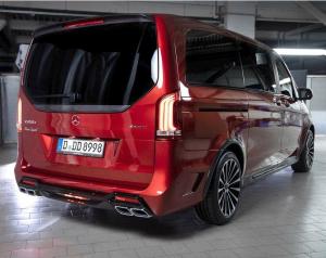 Mercedes-Benz V250d Black Crystal Light by Larte Design