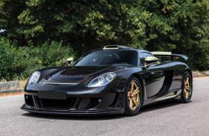 Лотом торгов стала редкая Gemballa Mirage GT в золотом исполнении