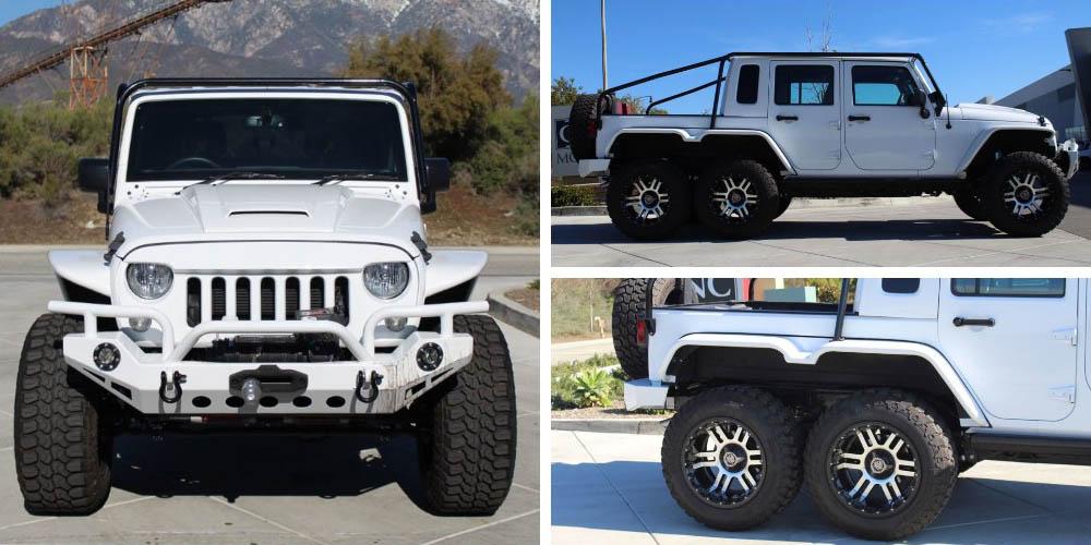 Jeep Wrangler Unlimited 6-Wheels 2016 года