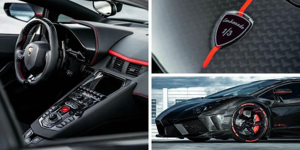 Lamborghini Aventador Carbonado Apertos by Mansory 2018 года