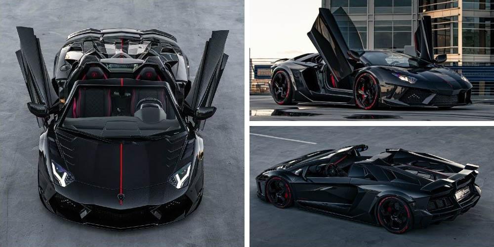 Lamborghini Aventador Carbonado Apertos by Mansory 2018 года