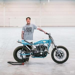 Harley-Davidson XLCR by HardNine Choppers