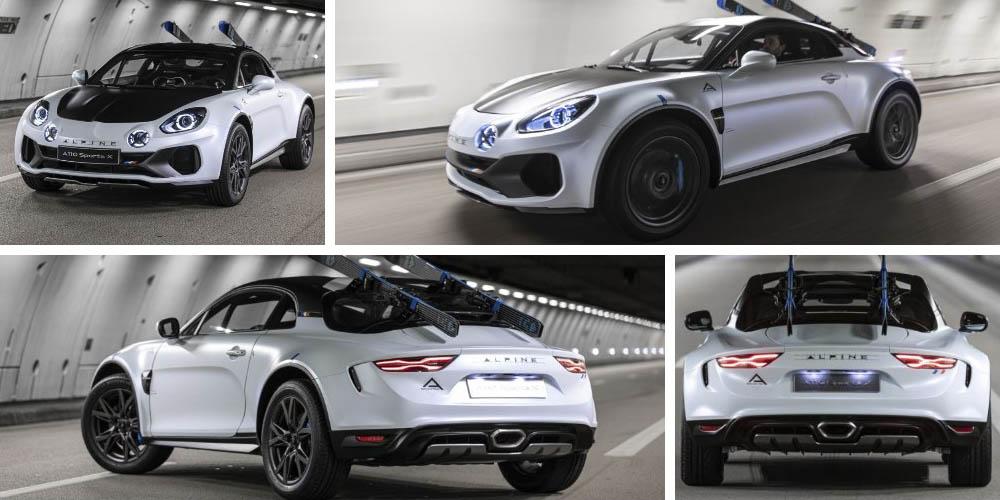 Alpine A110 SportsX 2020 года