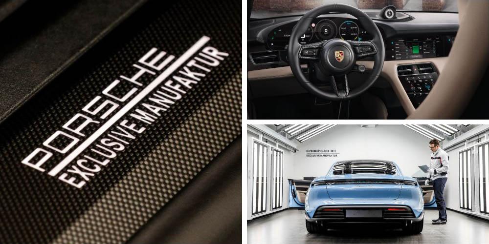Porsche Taycan Turbo SportDesign Package 2020 года