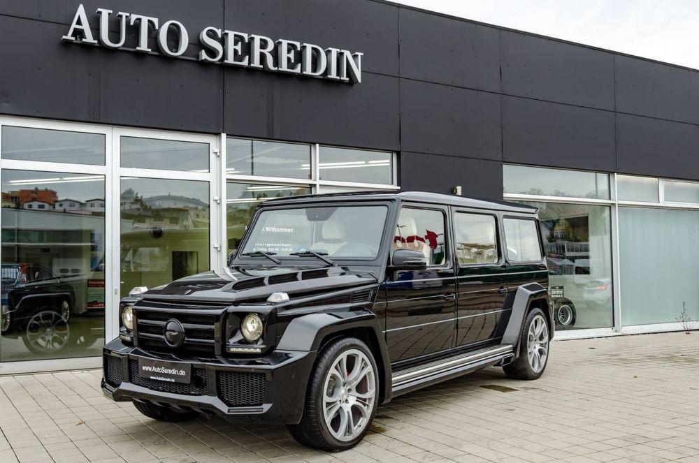 Увеличенный Mercedes-AMG G63 разве что ядерной кнопкой не оснастили