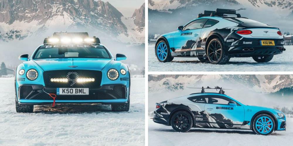 Bentley Continental GT Ice Race 2020 года