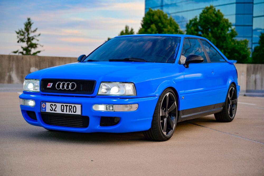 Модифицированный Audi Coupe Quattro 1990 года превратили в RS2-Tribute
