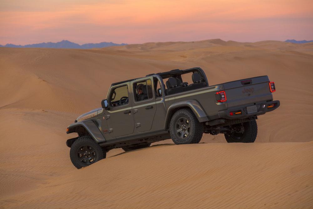 Jeep Gladiator без крыши