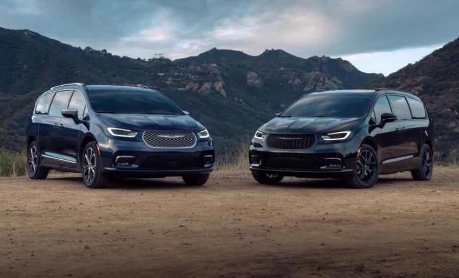 Показан рестайлинговый Chrysler Pacifica