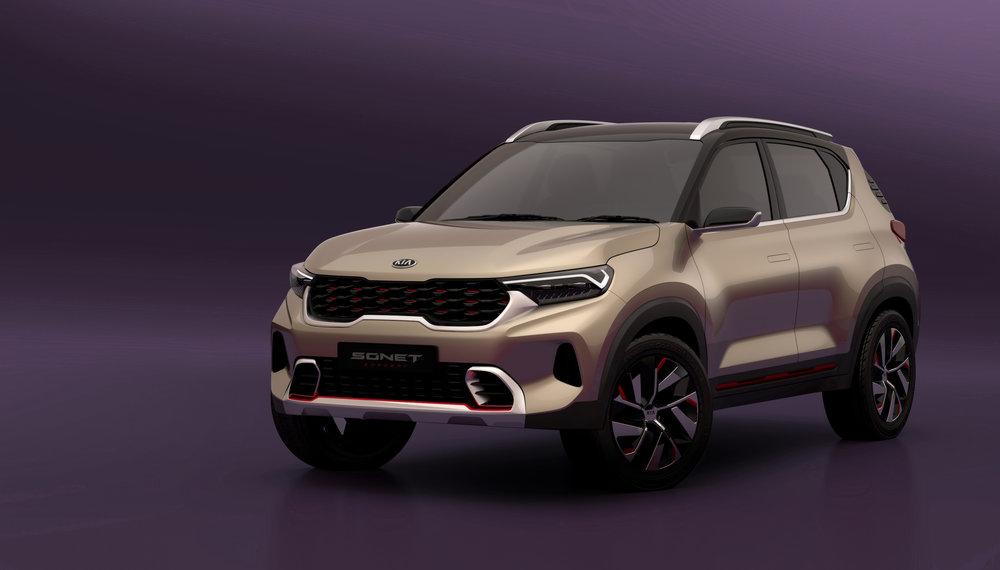 Новый кроссовер от Kia: концепт Sonet станет серийным