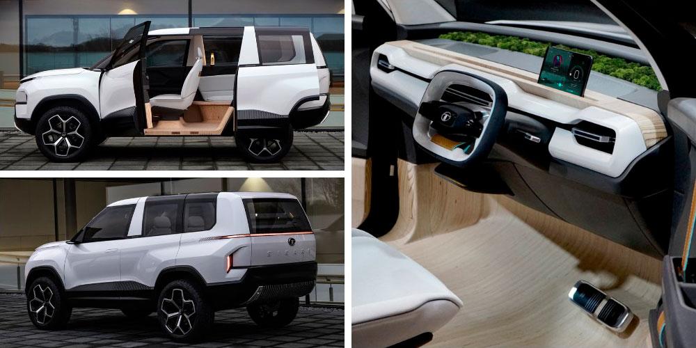 Tata Sierra EV Concept 2020 года