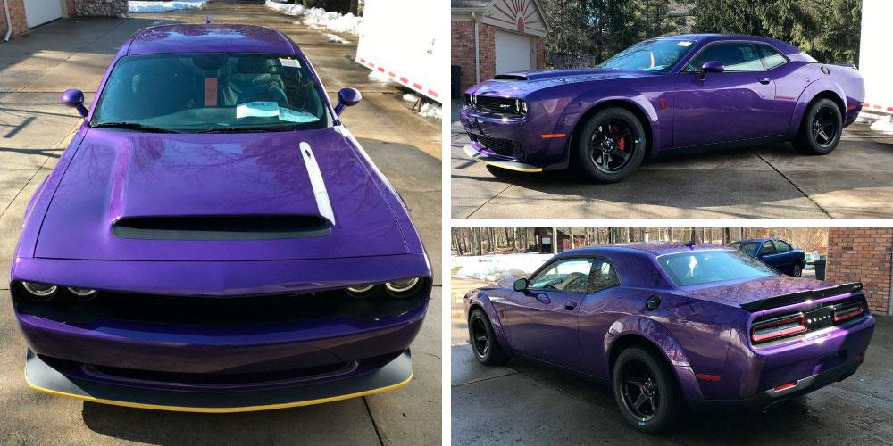 Dodge Challenger SRT Demon 2018 года, Bring a Trailer