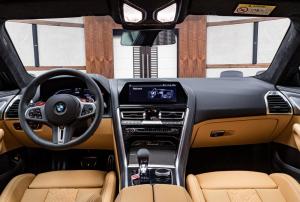 BMW M8 Competition Gran Coupe в цвете Brands Hatch Grey
