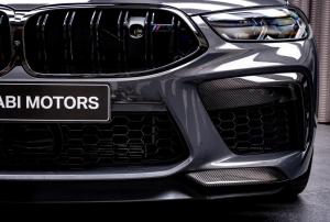 BMW M8 Competition Gran Coupe в цвете Brands Hatch Grey