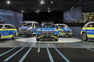 Новинки для полицейского парка от Mercedes-Benz