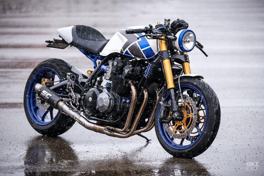 Кастомный Honda CB900F Tokyo Nights