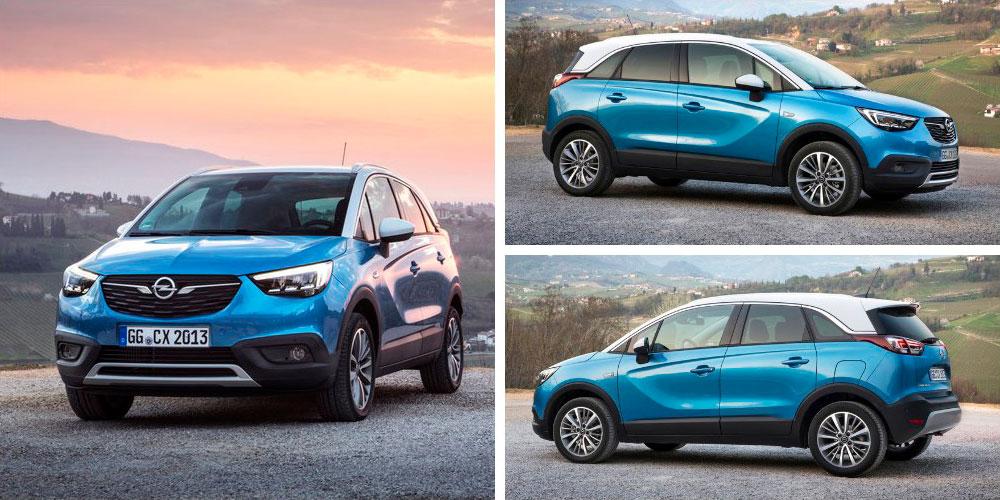 Opel Crossland X Turbo 2017 года