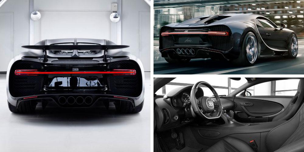 Bugatti Chiron Noire 2020 года