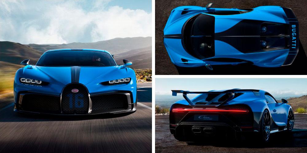 Bugatti Chiron Pur Sport 2020 года