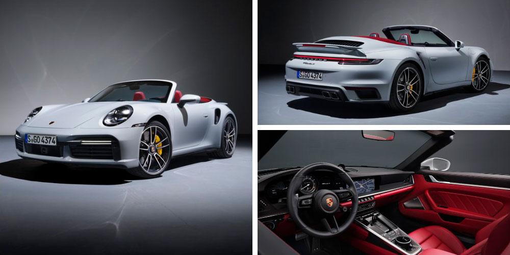 Porsche 911 Turbo S Cabriolet 2020 года
