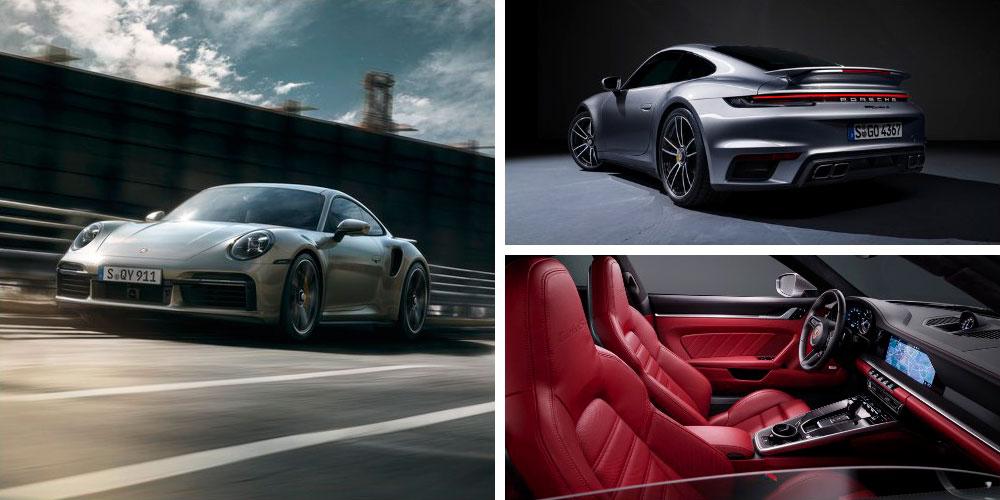 Porsche 911 Turbo S 2020 года