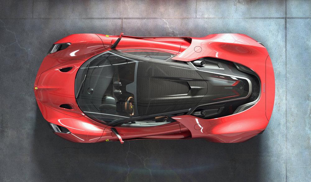 Ferrari Stallone Concept by Murray Sharp