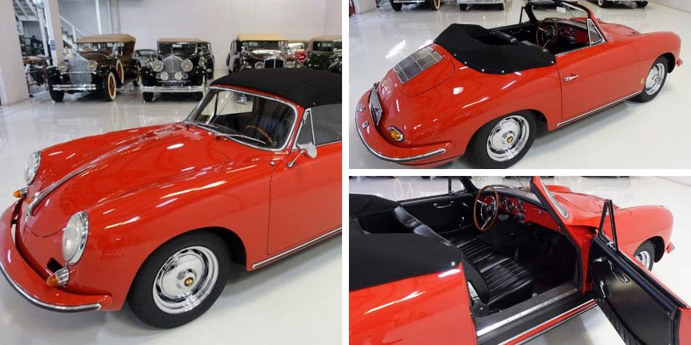 Porsche 356B 2000 GS Carrera 2 Cabriolet 1963 года
