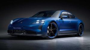 Porsche Taycan стал привлекательнее с пакетом SportDesign Carbon