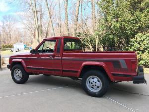 Jeep Comanche Pioneer 4x4 1989 года